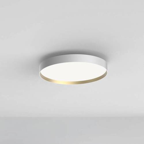 LOOM DESIGN Lucia plafondlamp Ø45cm wit/goud