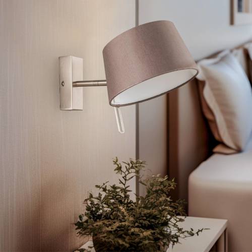 Brumberg 58131150 wandlamp met stoffen kap