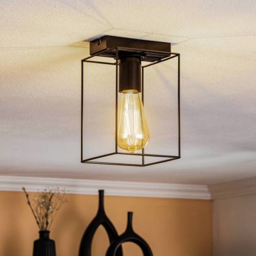 BRITOP Plafondlamp Trap, zwart, 1-lamp