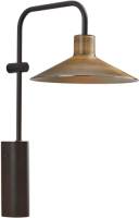 Bover Platet A02 LED wandlamp schakelaar, messing