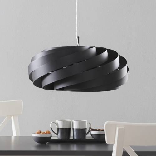 Domiluce Hanglamp Vento zwart Ø 60 cm