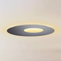 Escale Blade Open LED wandlamp antraciet Ø 59cm
