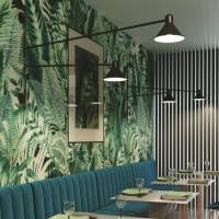 ECO-Light Wandlamp Duetto 2-lamps van metaal, zwart