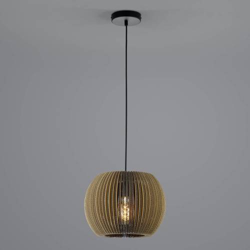 HELL Layer hanglamp van karton, rond, 1-lamp