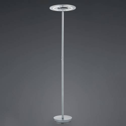 HELL Monti LED vloerlamp van ijzer, nikkel, CCT