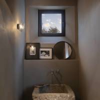 Karman Agua LED wandlamp, IP44, glas helder