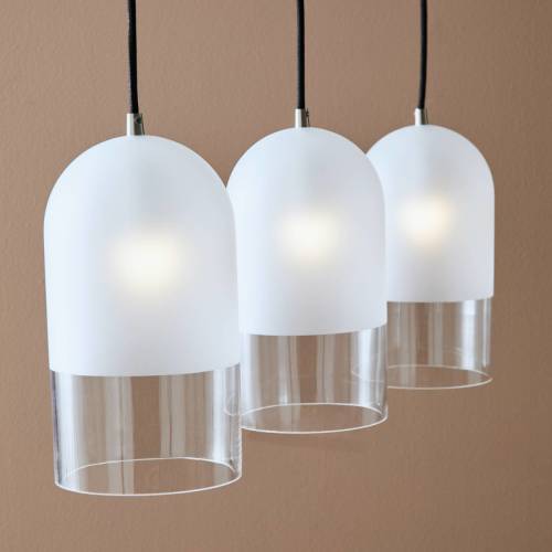 Markslöjd Hanglamp Cope met frosted glas 3-lamps