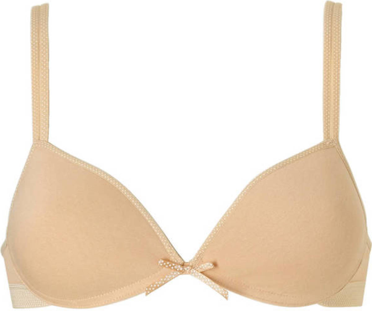 Boobs & Bloomers voorgevormde tienerbh beige