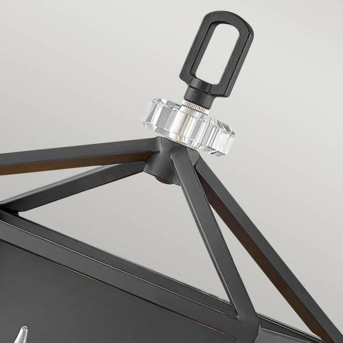 Quintiesse Wandlamp Stinson, zwart/chroom, 2-lamps