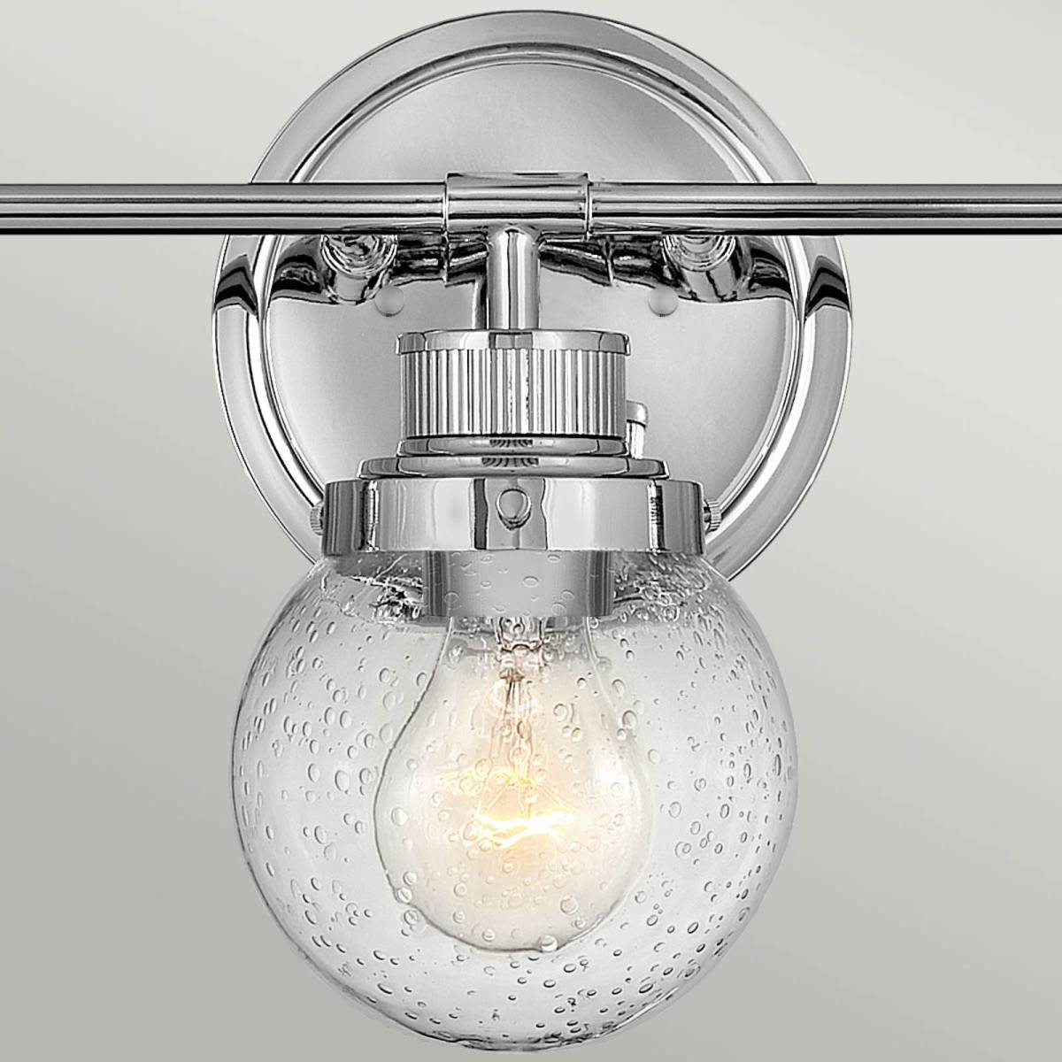 Quintiesse Badkamer wandlamp Poppy, 3-lamps, chroom