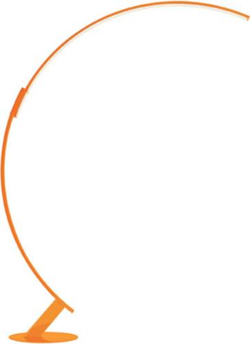 Kundalini Kyudo LED vloerlamp, oranje