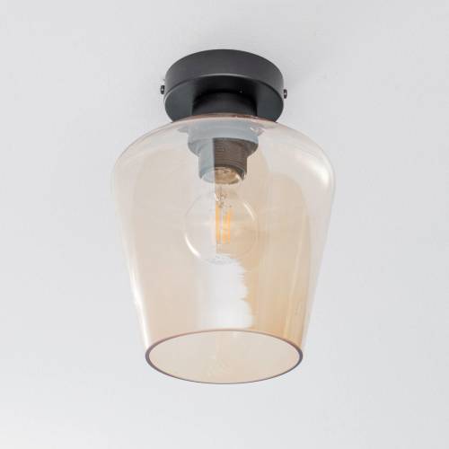 Eko-Light Plafondlamp Santiago, 1-lamp, amber