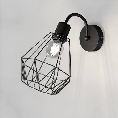 Luminex Jin wandlamp, zwart, 1-lamp