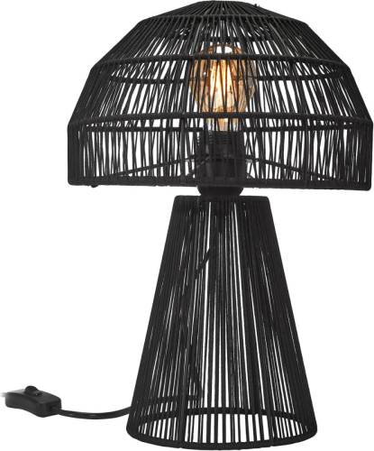 PR Home Porcini tafellamp hoogte 37 cm zwart