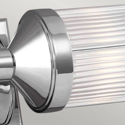 FEISS LED wandlamp Paulson IP44 2-lamps breedte 58,4cm