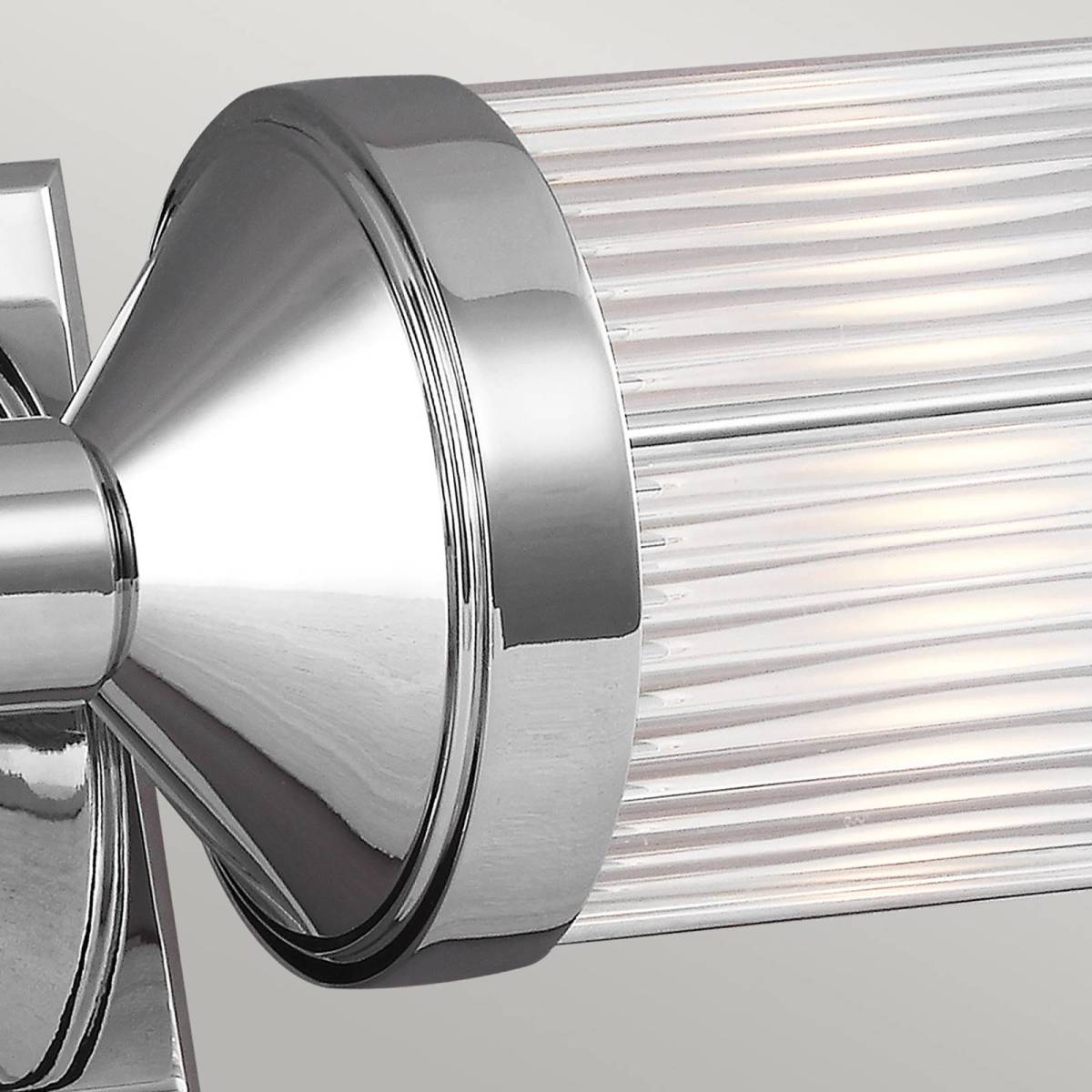 FEISS LED wandlamp Paulson IP44 2-lamps breedte 58,4cm