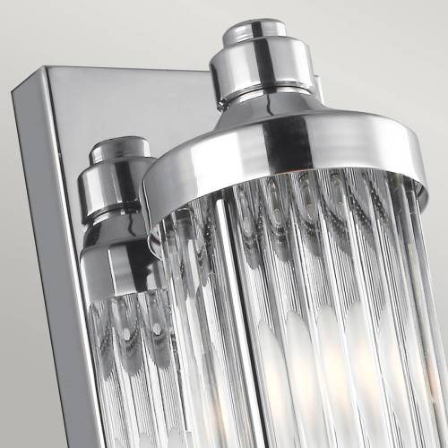 FEISS LED wandlamp Paulson IP44 1-lamp hoogte 73,7cm