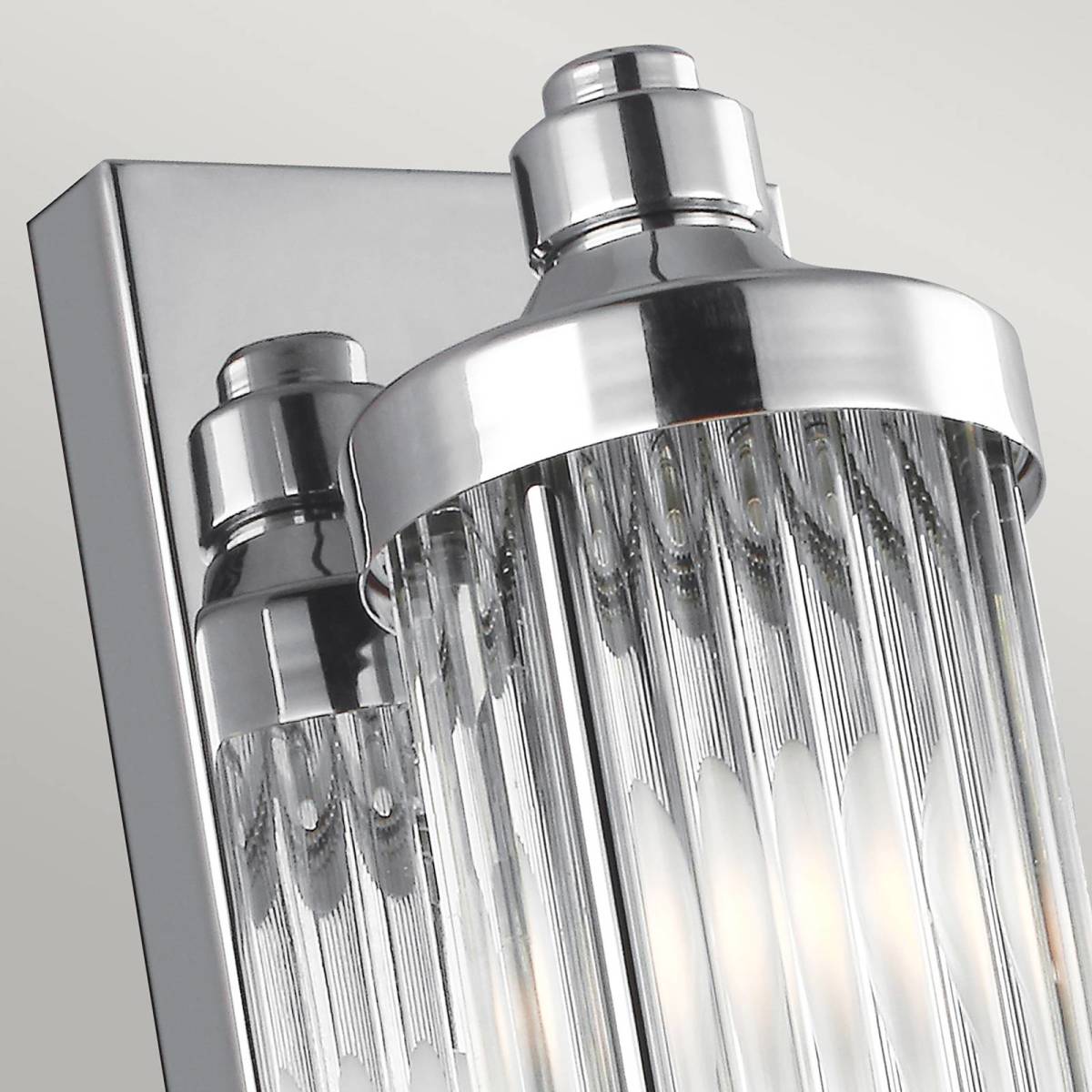 FEISS LED wandlamp Paulson IP44 1-lamp hoogte 73,7cm