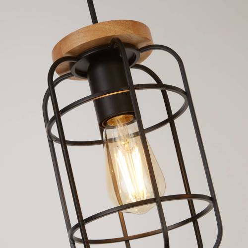 Searchlight Hanglamp Cage II 3-lamps