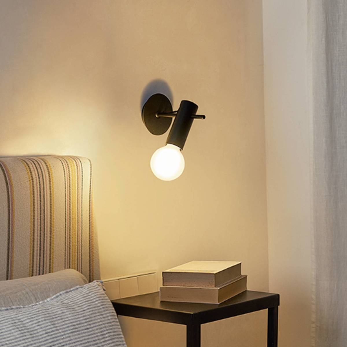 LEDS-C4 Nude wandlamp E27 zwart
