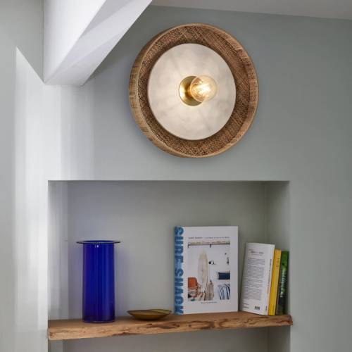 Market Set Portinatx wandlamp wit, Ø40cm