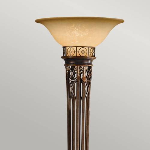 FEISS Uplighter Opera, hoogte 189 cm, goud gebruineerd