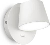 Ideallux Ideal Lux Gim LED wandlamp kop instelbaar wit