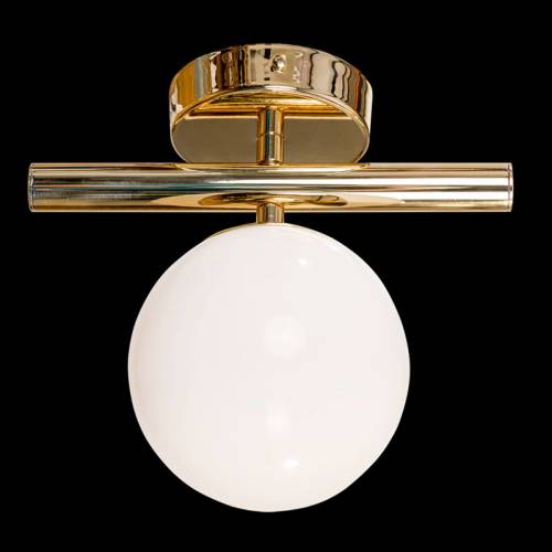 Domiluce Plafondlamp Linea, goud, 1-lamp
