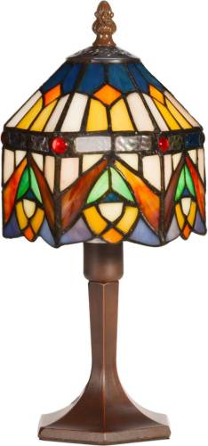 Artistar Decoratieve tafellamp Jamilia in Tiffany-stijl