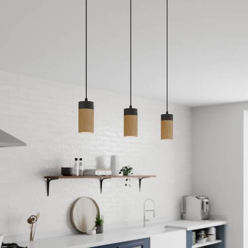 Envostar Plain hanglamp, 3-lamps, lineair