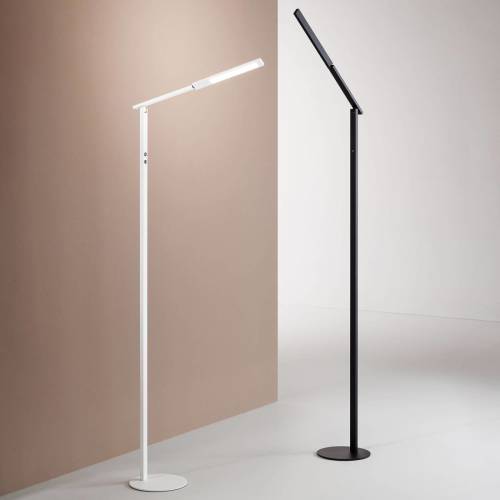 Fabas Luce LED vloerlamp Ideal, 1-lamp, CCT, zwart