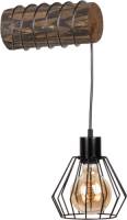 Envostar Various wandlamp dennenhout donker