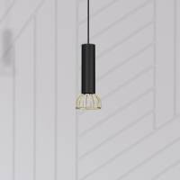 Eko-Light Hanglamp Danjel 1-lamp zwart/goud