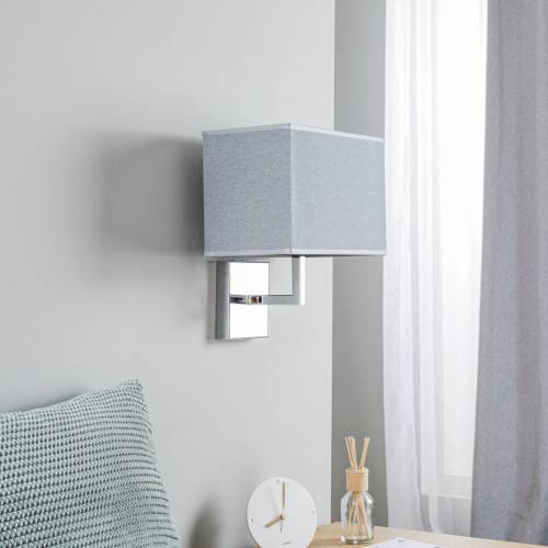 Nowodvorski Lighting Wandlamp Hotel A, grijs