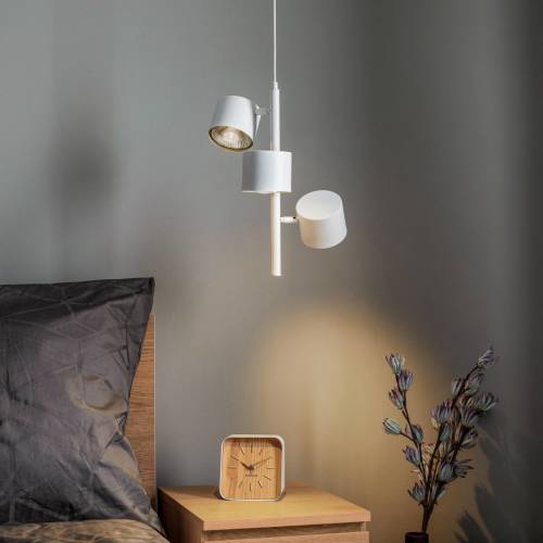 ALDEX Hanglamp 1046E, 3-lamps, wit