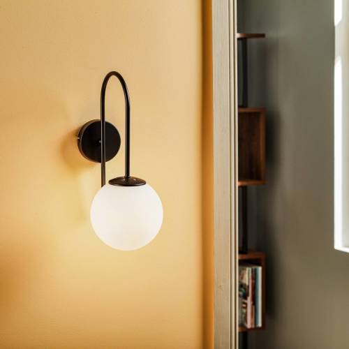 Luminex Wandlamp Berlijn zwart