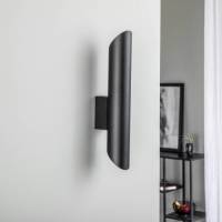 Nowodvorski Lighting Eye Cut wandlamp, zwart