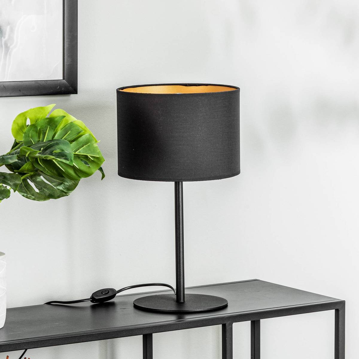 Nowodvorski Lighting Alice tafellamp, zwart