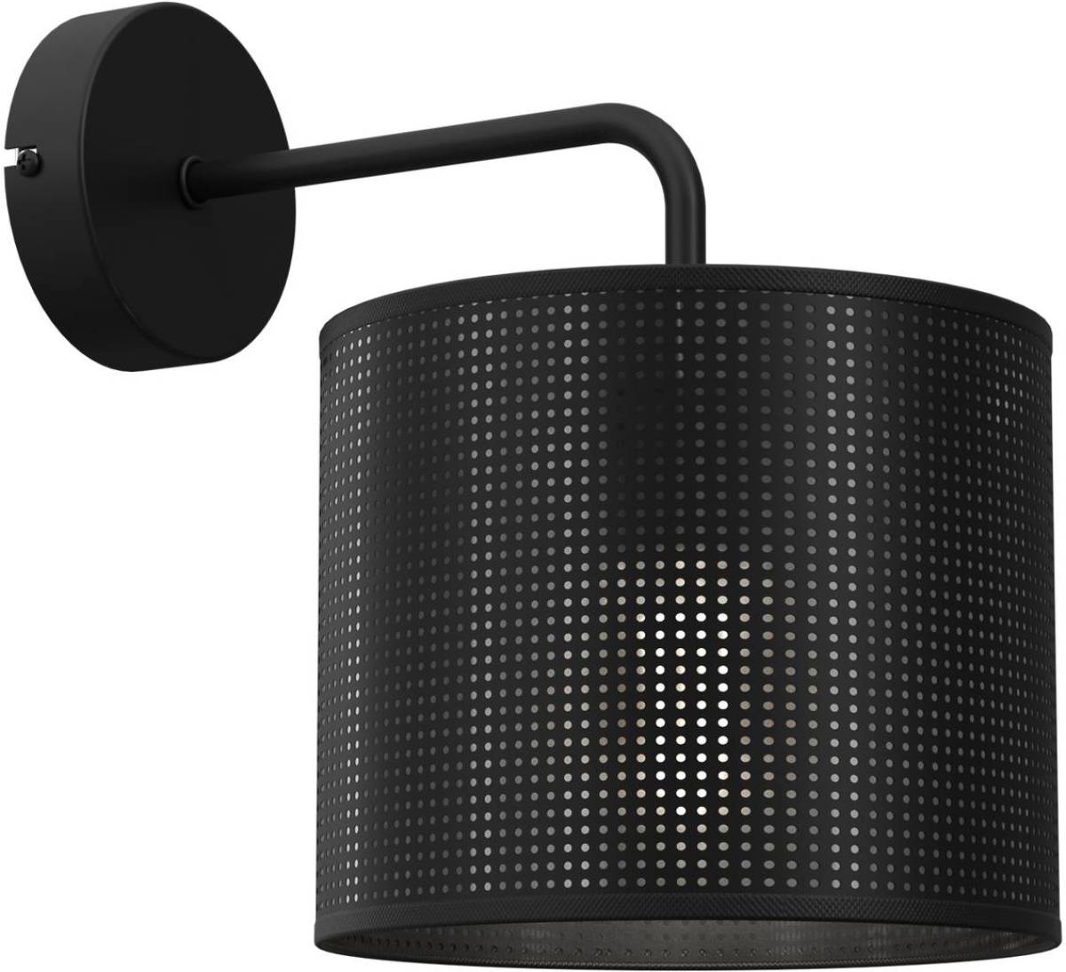 Luminex Wandlamp Jovin, 1-lamp, zwart