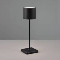 Reality Leuchten LED tafellamp Fernandez, dimmer en CCT zwart
