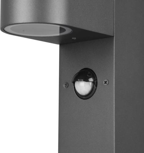Trio Lighting Sokkellamp Roya, bewegingssensor, antraciet
