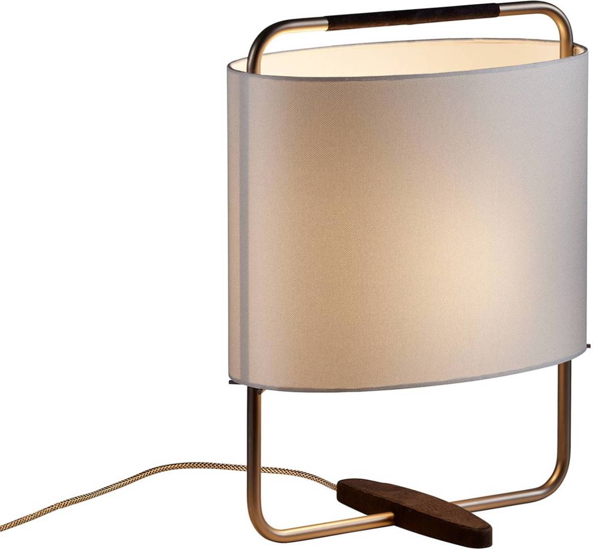 Carpyen Tafellamp Margot hoogte 44cm zilver nikkel zwart