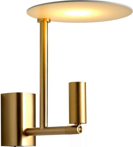 Carpyen LED wandlamp Kelly, spot uit te lijnen, goud/goud
