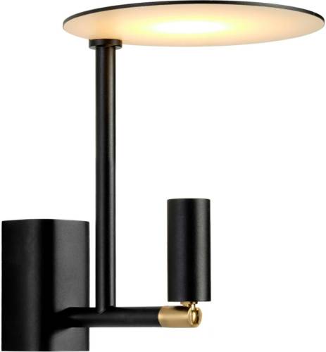 Carpyen LED wandlamp Kelly, spot uit te lijnen zwart/goud