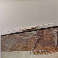 quitani schilderij verlichting Tolu, nikkel, breedte 138 cm