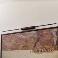 quitani schilderij verlichting Tolu, zwart, lengte 158 cm