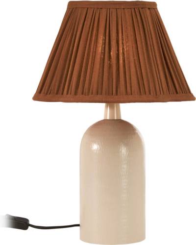 PR Home Riley tafellamp, beige/bruin