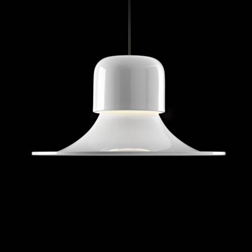 STILNOVO Campana LED hanglamp, DALI-push, grijs