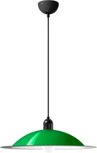 STILNOVO Lampiatta LED hanglamp, Ø 50cm, groen