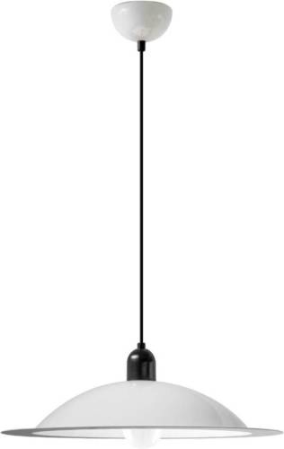 STILNOVO Lampiatta LED hanglamp, Ø 50cm, wit